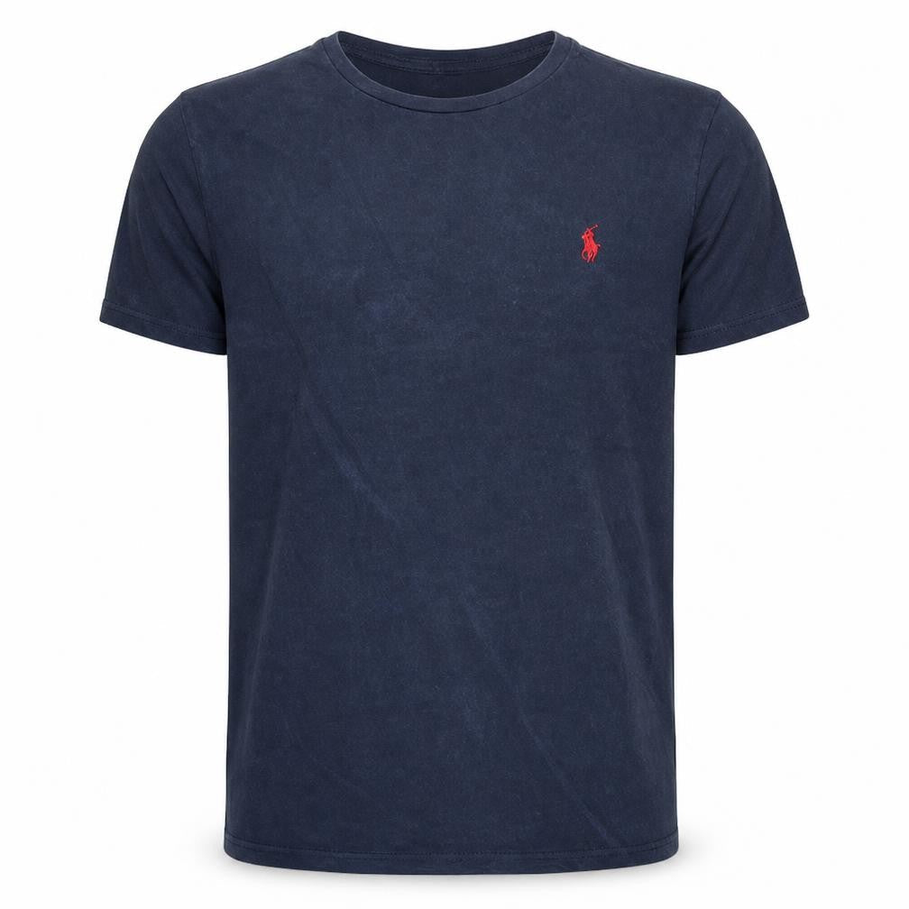 Ralph Lauren Men's Blue Crew Neck Slim Fit Short Sleeve T-Shirt S