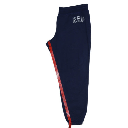 GAP Men’s Blue Fleece Jogger Sweatpants L Regular Fit Drawstring