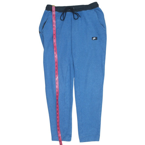 Nike Men's Blue Fleece Jogger Sweatpants Size M Activewear Trousers
