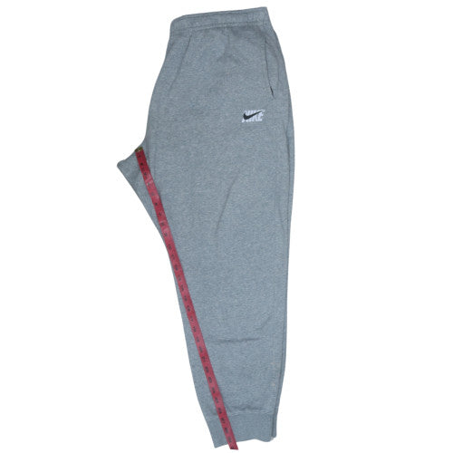 Nike Mens Grey XXL Jogger Sweatpants Fleece Elastic Waist
