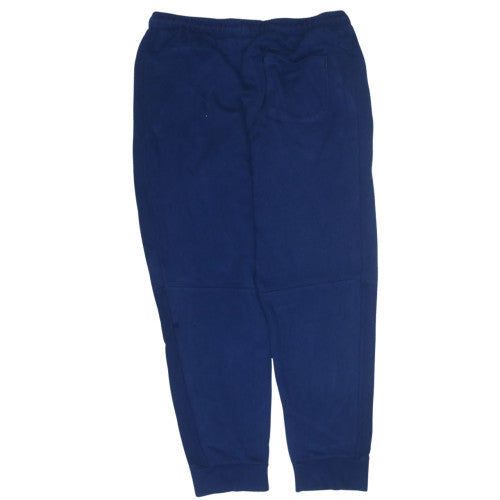 Puma Men's Blue Jogger Sweatpants L Fleece Training Trousers