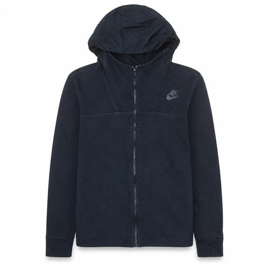 Nike Mens Black Full Zip Hoodie XS Regular Fit Sportswear