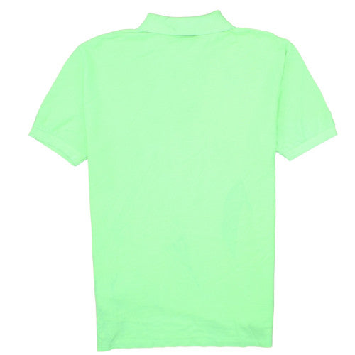 Ralph Lauren Men's Green Cotton Polo Shirt Size L