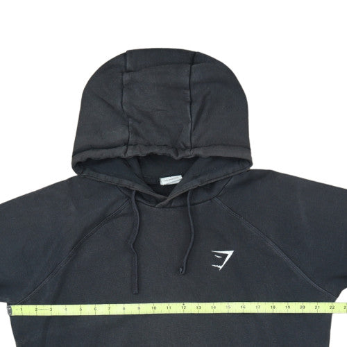 Gymshark Men’s Black Pullover Hoodie Size S Regular Fit