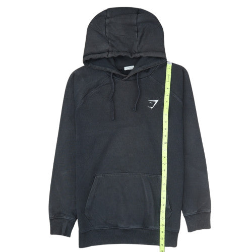 Gymshark Men’s Black Pullover Hoodie Size S Regular Fit