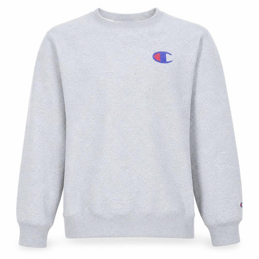 Champion Men’s Grey Pullover Crew Neck Sweatshirt M