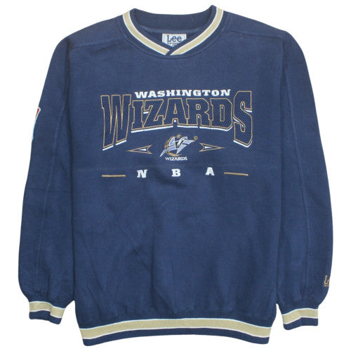 Lee Sport Men’s Blue Washington Wizards Sweatshirt L Vintage NBA