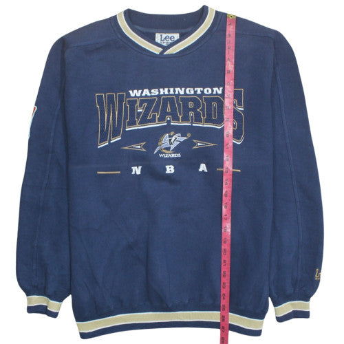 Lee Sport Men’s Blue Washington Wizards Sweatshirt L Vintage NBA