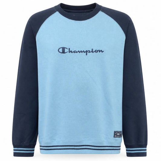 Champion Men's Blue XL Crew Neck Pullover Sweatshirt