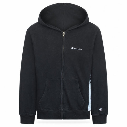 Champion Mens Black Full Zip Hoodie Medium Regular Fit