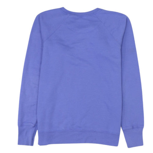 Champion Men's Blue L Pullover Crew Neck Logo Sweatshirt