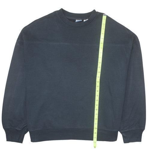 Levi's Mens Black Crew Neck Pullover Sweatshirt L Regular Fit