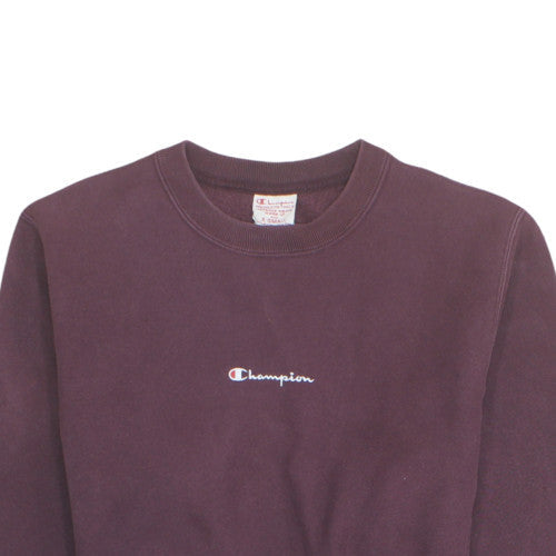 Champion Men's Purple XS Reverse Weave Pullover Sweatshirt
