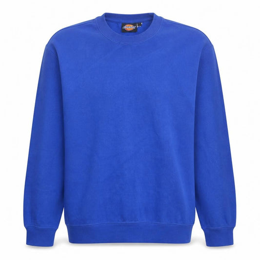 Dickies Mens Blue Crew Neck Sweatshirt L Classic Fit