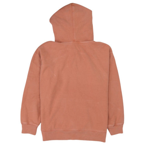 Levi's Men's Brown Pullover Hoodie Size M Fleece Logo Sweatshirt