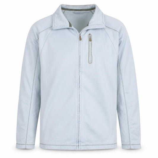 Columbia Men's Grey L Full Zip Lightweight Fleece Active Jacket