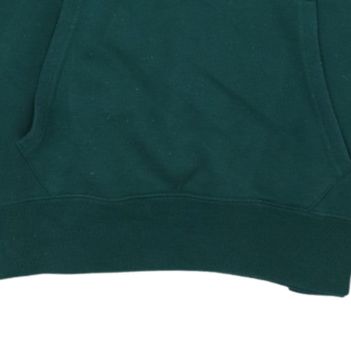 Russell Athletic Men's Green Pullover Hoodie L Sports Fleece