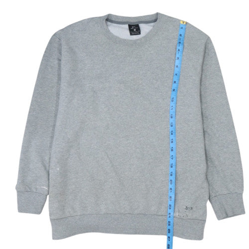 Nike Men Grey XL Dri-Fit Crew Neck Pullover Sweatshirt