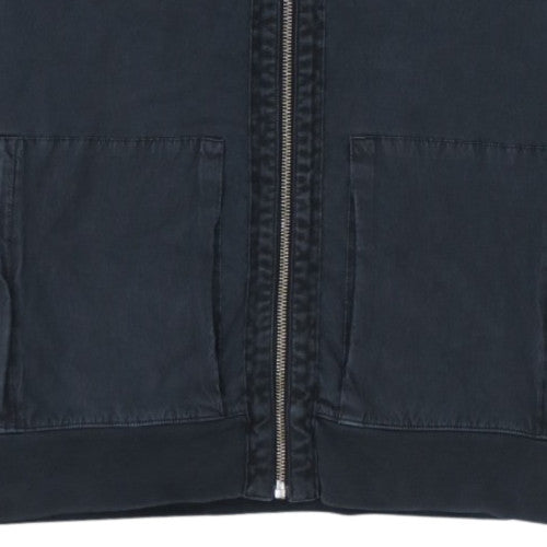 Hugo Boss Men's Black Cotton Nylon Zip Bomber Jacket Size M