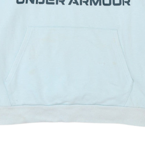 Under Armour Men's Blue XL Pullover Fleece Hoodie with Logo