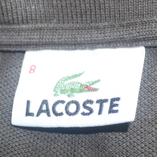Lacoste Men's Black Classic Fit Cotton Short Sleeve Polo Size 3XL