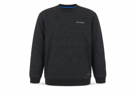 Columbia Men's Grey Knit Crew Neck Pullover Sweater L Outdoor