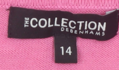 The Collection Debenhams Women’s Pink 3/4 Sleeve Cardigan Size 14