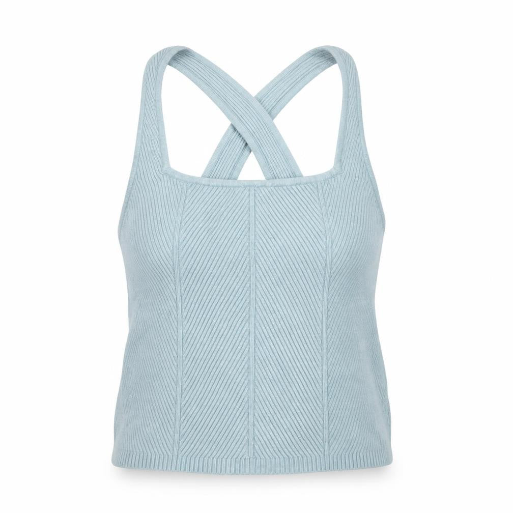 Abercrombie & Fitch Women’s Blue Knit Camisole Tank Top Size S