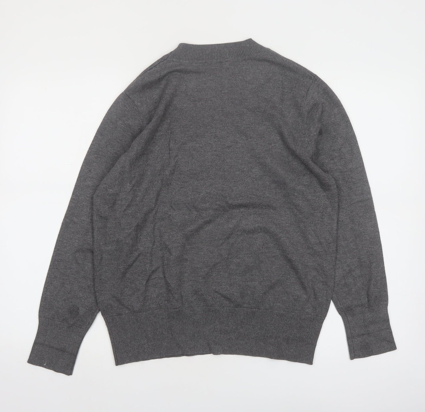 Brandtex Collection Women’s Grey Pullover Jumper M Viscose Blend