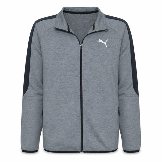 Puma Men's Grey XL Track Jacket Full Zip Sportswear