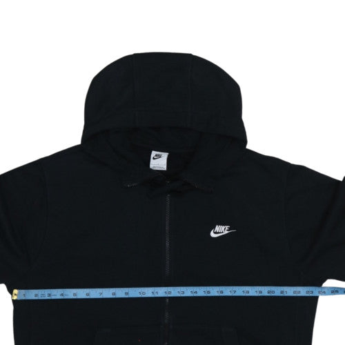 Nike Womens Black Full Zip Hoodie Size L - Classic Sportswear