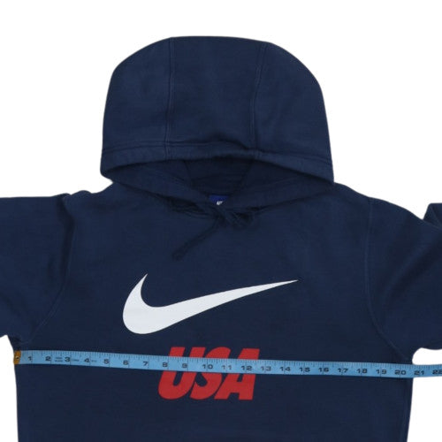 Nike Men’s Blue USA Pullover Hoodie Small Graphic Sportswear