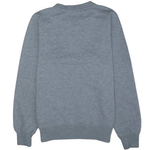 Champion Men's Grey Crew Neck Pullover Sweatshirt Size S Regular Fit