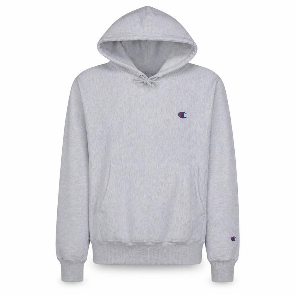 Champion Women's Grey Small Reverse Weave Pullover Hoodie