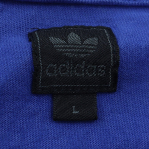 Adidas Men’s Blue Les Bleus Retro Sports T-Shirt Size L