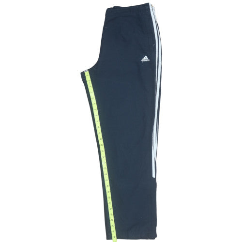 Adidas Women Blue Track Pants M Regular Fit Activewear Trousers