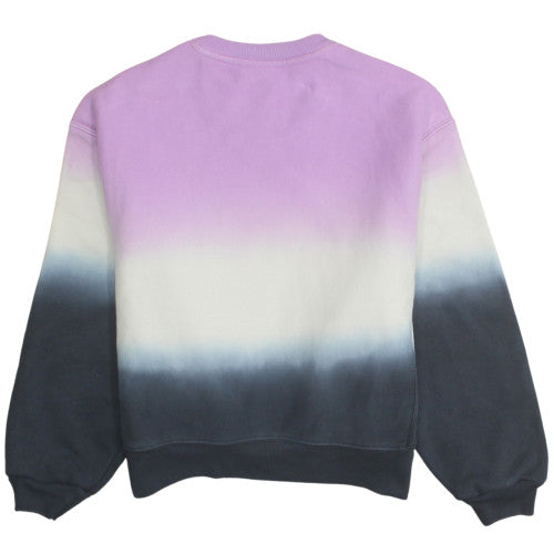 Champion Womens Purple Ombre Sweatshirt XS Crew Neck Pullover