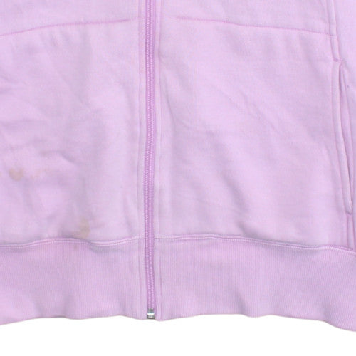 New Balance Women Pink Size 14 Track Jacket Full Zip Fleece