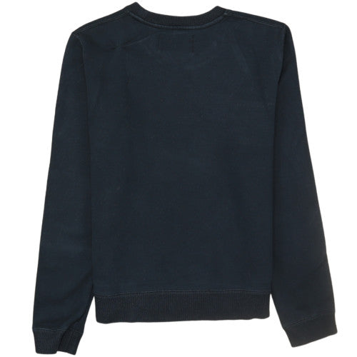 Calvin Klein Jeans Womens Black Cotton Sweatshirt Size S