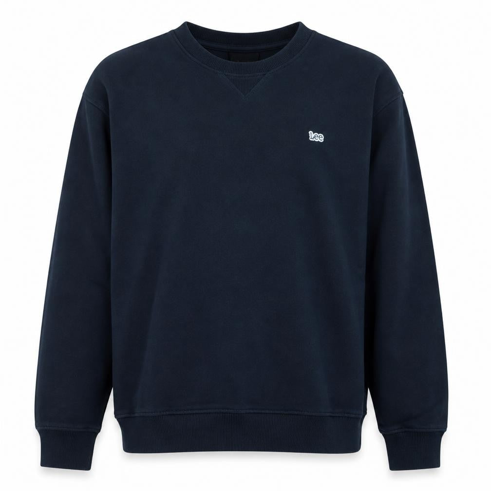 Lee Men's Blue 2XL Regular Fit Crew Neck Sweatshirt