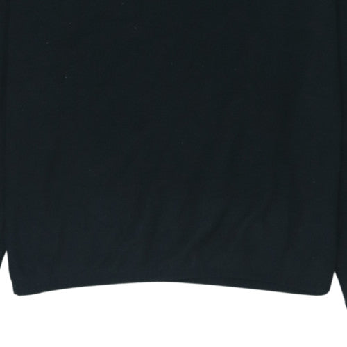The North Face Mens Black Small 1/4 Zip Fleece Sweatshirt