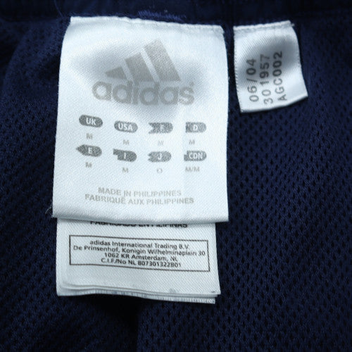 Adidas Men's Blue M Track Pants Joggers Breathable Mesh