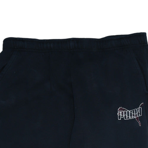 Puma Men’s Black Fleece Sweatpants XL Regular Fit Casual Sports