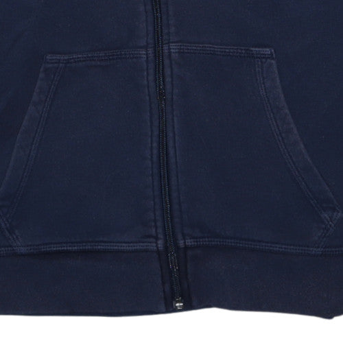Nike Boys Blue Full Zip Hoodie XL 15-16 Years Fleece Sportswear