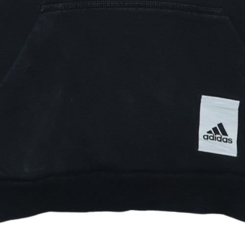 Adidas Women's Black Pullover Hoodie XS Hooded Sweatshirt