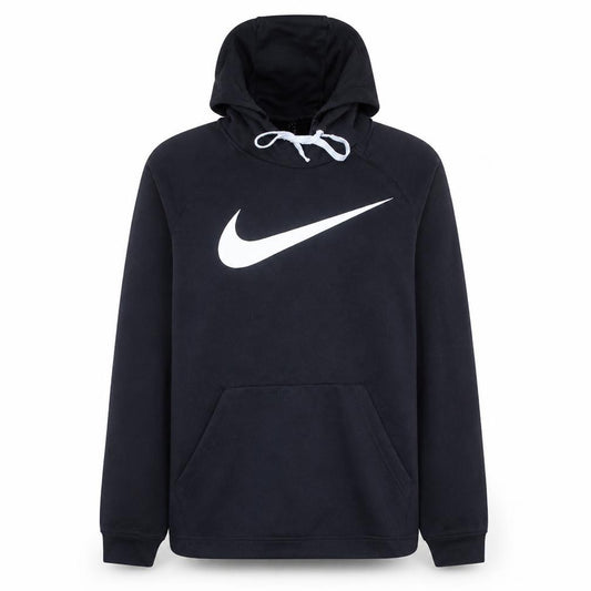 Nike Womens Black Hoodie Medium Dri-Fit Pullover Sweatshirt