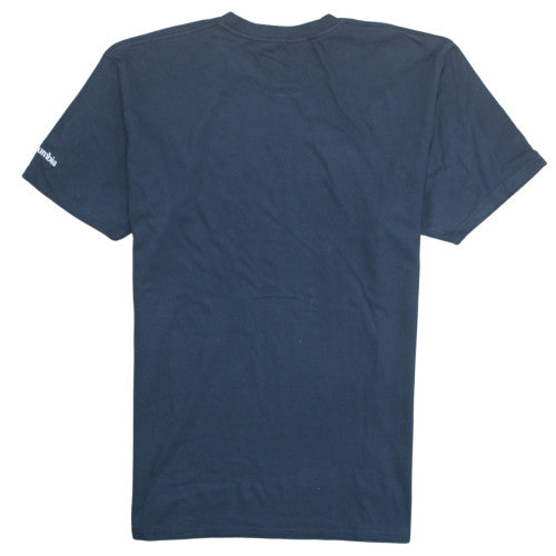 Columbia Men's Blue XL Lightweight Cotton Crew Neck T-Shirt