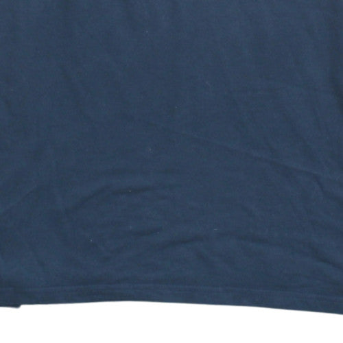 Columbia Men's Blue XL Lightweight Cotton Crew Neck T-Shirt
