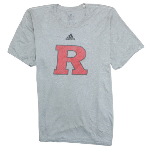 Adidas Men's Grey 3XLT Creator Tee with Red R Graphic