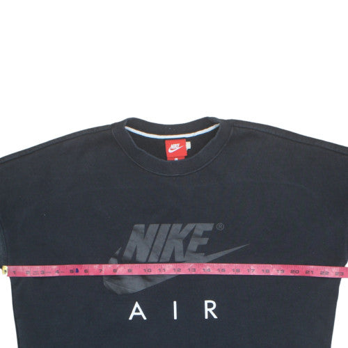 Nike Men's Black L Pullover Crew Neck Sports Sweatshirt